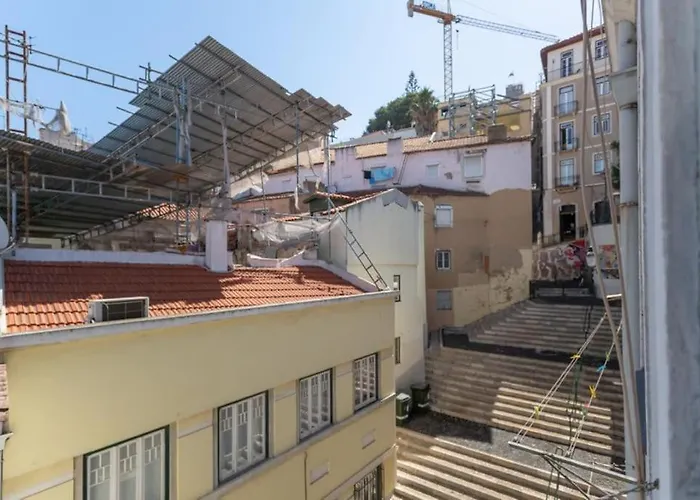 Apartament Loft Mouraria Lizbona